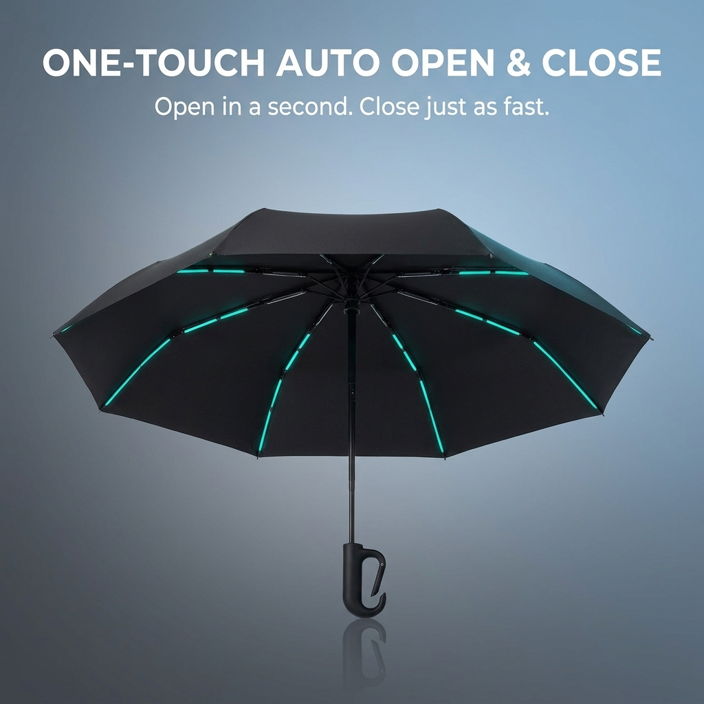 Nimbus™ Automatic Folding Umbrella