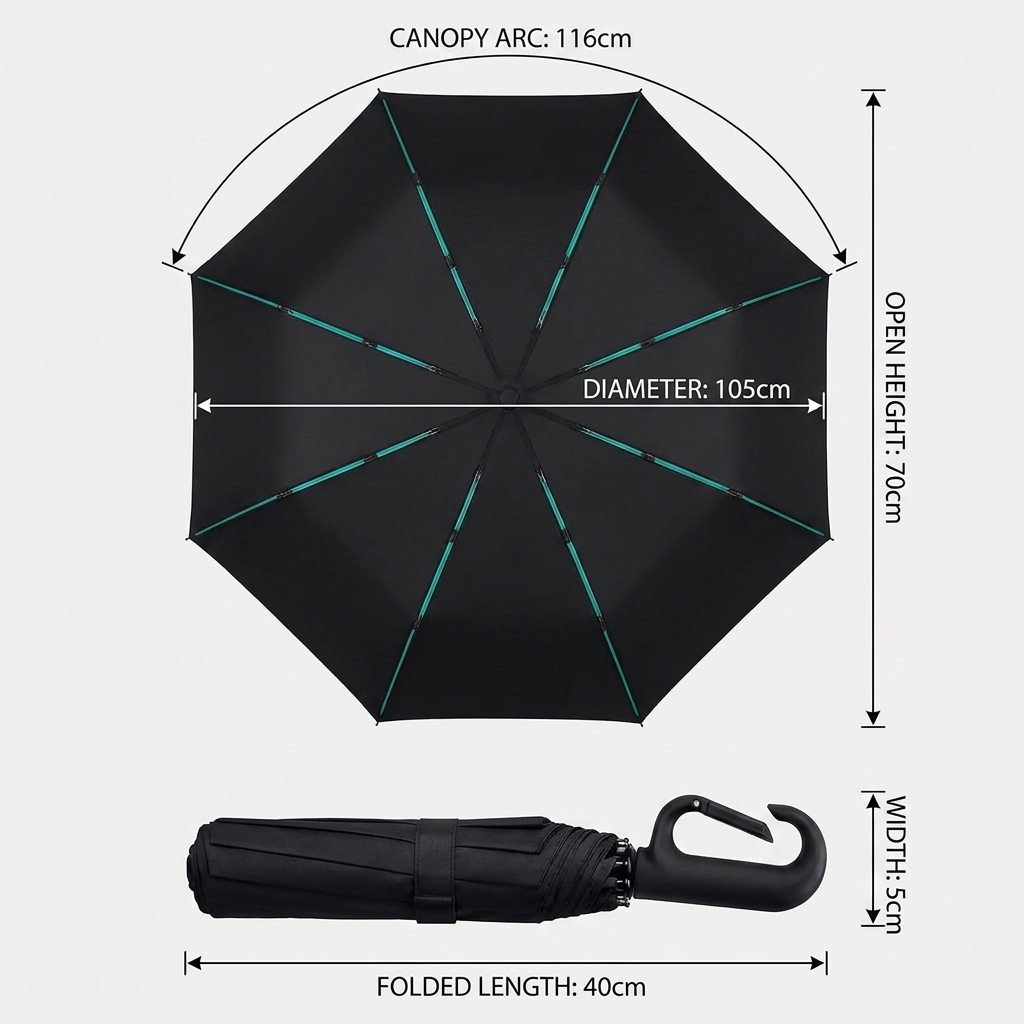 Nimbus™ Automatic Folding Umbrella